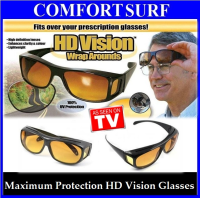 Maximum Protection HD Vision Wrap Arounds Sunglasses